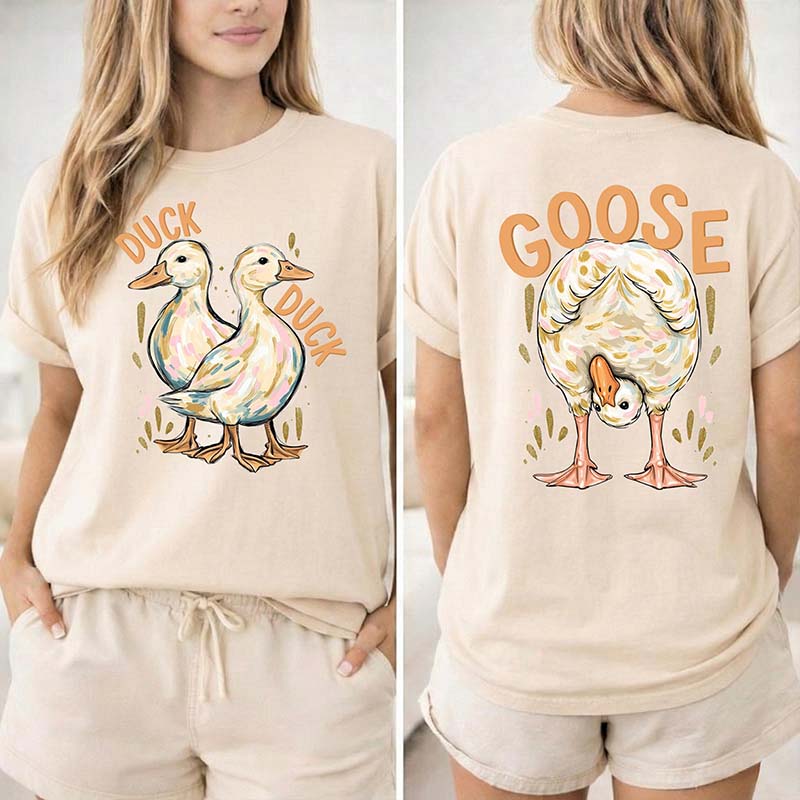 Comfort Colors Duck Duck Goose Retro T-Shirt