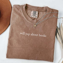 Will Yap About Books T-Shirt