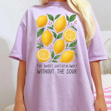Retro Lemon Inspirational Refreshing T-Shirt