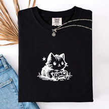 Gamer Cat Funny Gamer T-Shirt