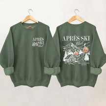 Custom Apres Ski Club Sweatshirt