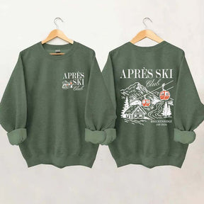 Custom Apres Ski Club Sweatshirt