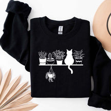 Cats And Plants Sweatshirt