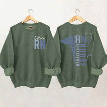 Personalized Registered Nurse Sweatshirt