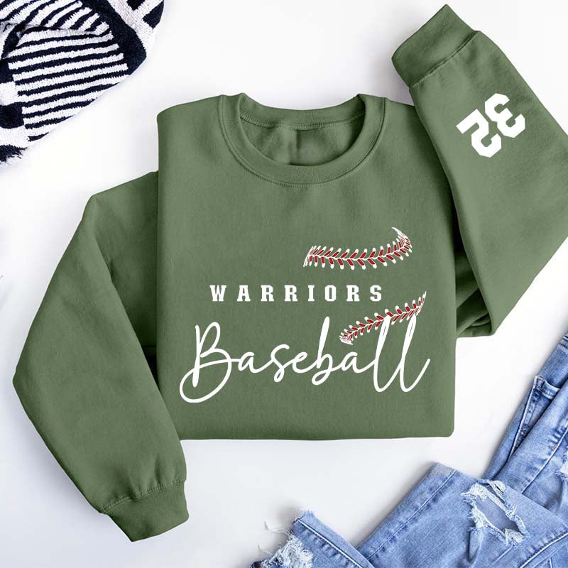 Custom baseball sweatshirt