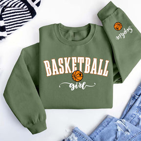 Custom Girls Basketball Sweatshirt