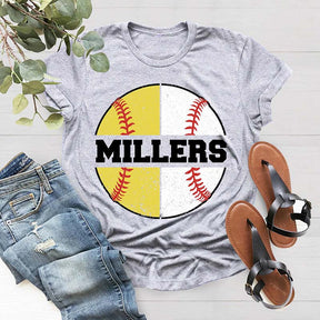 Custom Softball and Baseball T-Shirt