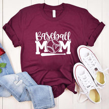 Sports Mom Baseball Trendy T-Shirt