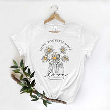 Show Yourself More Love Daisy T-Shirt