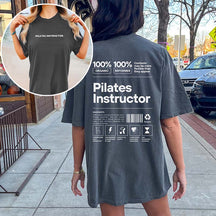 Funny Pilates Instructor Workout T-Shirt
