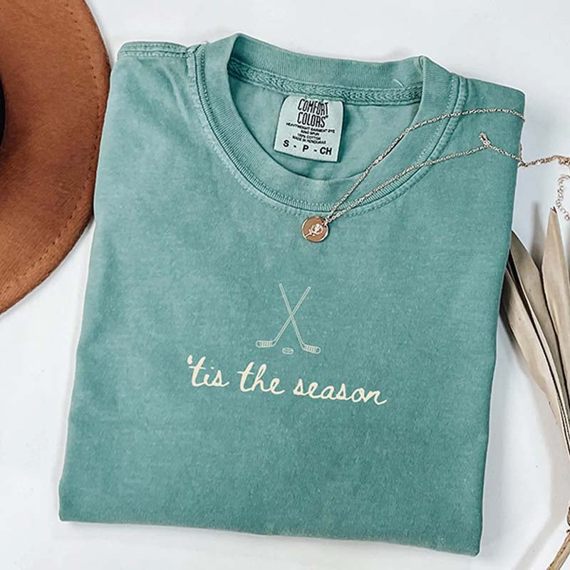 Tis The Season Hockey T-Shirt