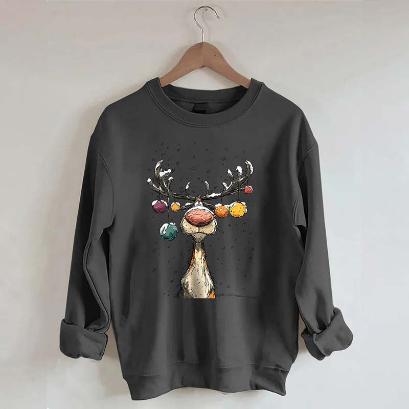 Vintage Reindeer Sweatshirt
