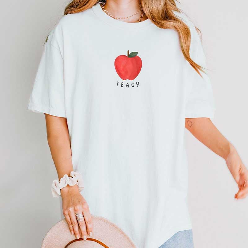 Comfort Colors Teach Fruit T-Shirt
