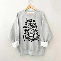 Floral Volleyball Sweatshirt