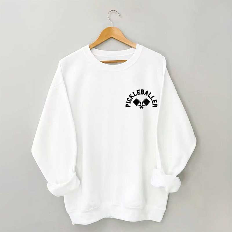 Pickleball Player Sweatshirt