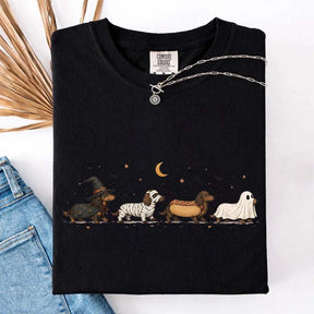 Halloween Dachshund Costumes T-Shirt