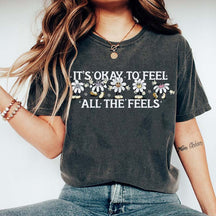 Comfort Colors Mental Health Anxiety  T-Shirt