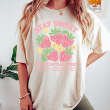 Boho Fruits of the Spirit Bible Verse T-Shirt