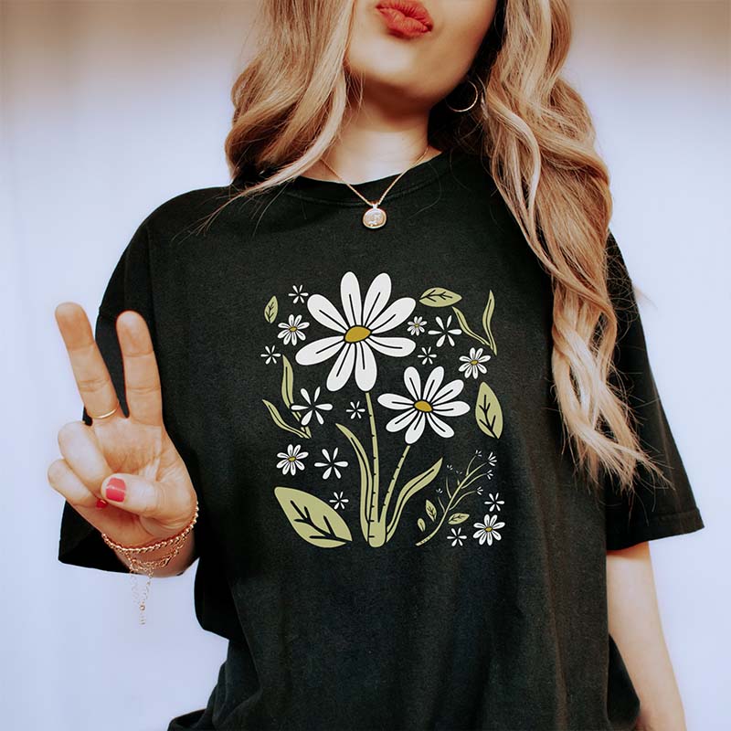 Cute Spring Summer Wildflower T-Shirt