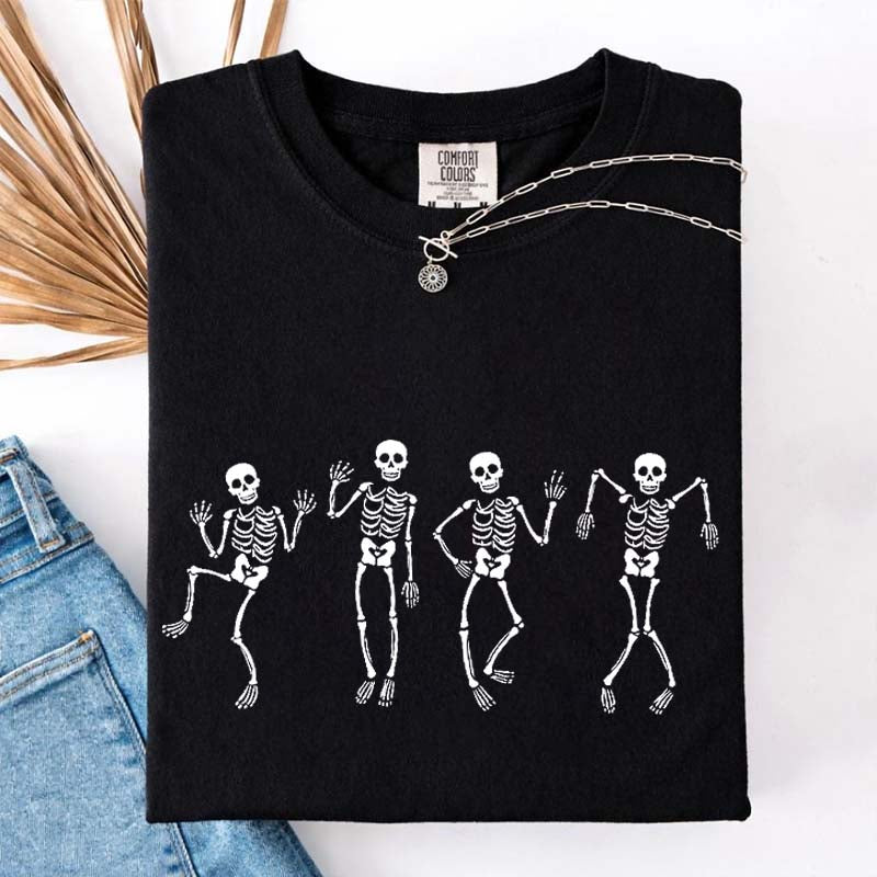 Comfort Colors Minimalist Dancing Skeleton T-Shirt