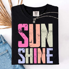 Distressed Beach Mom Sunshine T-Shirt