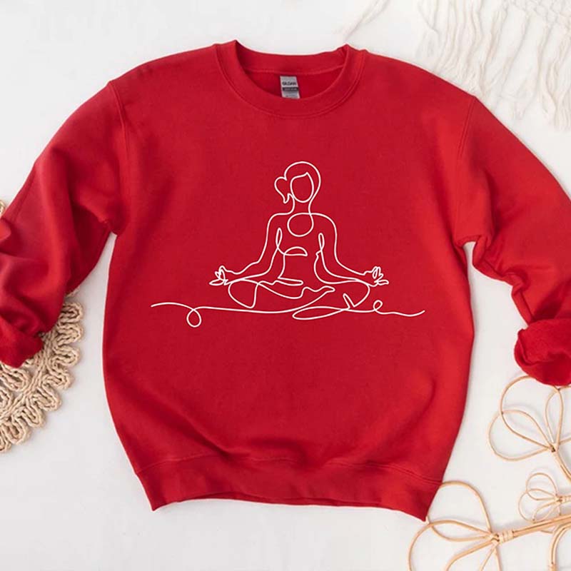 Yoga Good Vibes Sweatshirt