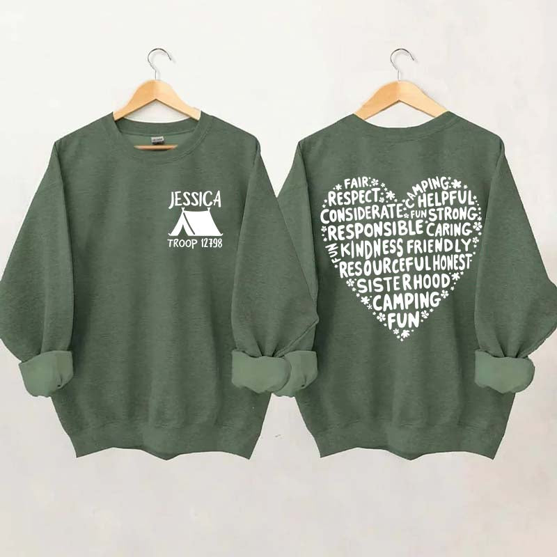 Custom Camp Sweatshirt