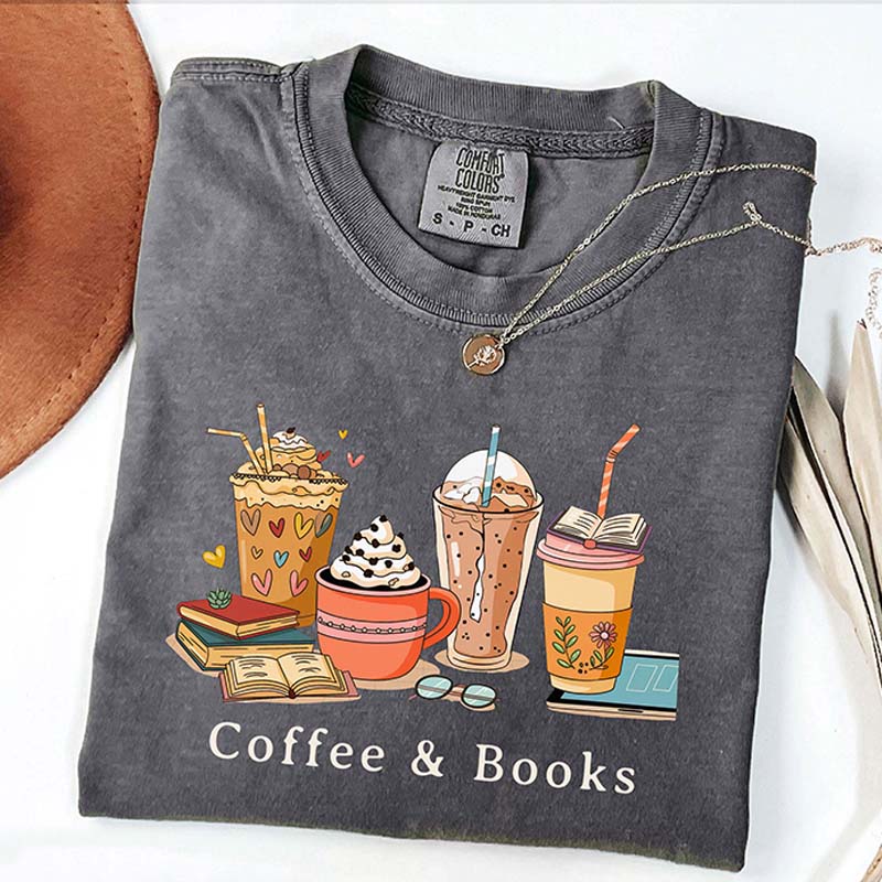 Coffee & Books T-Shirt