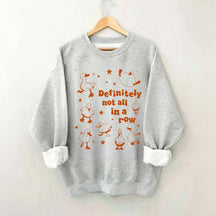 Retro Ducks Not in A Row Sweatshirt