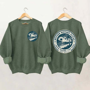 Mother Ocean Lyrics Sweatshirt