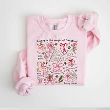 Believe In The Magic Of Christmas Sweatshirt