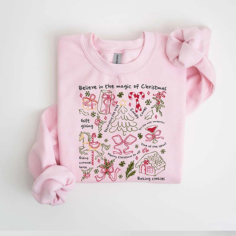 Believe In The Magic Of Christmas Sweatshirt
