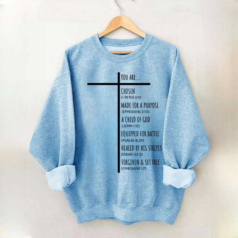 Religious Scripture Sweatshirt