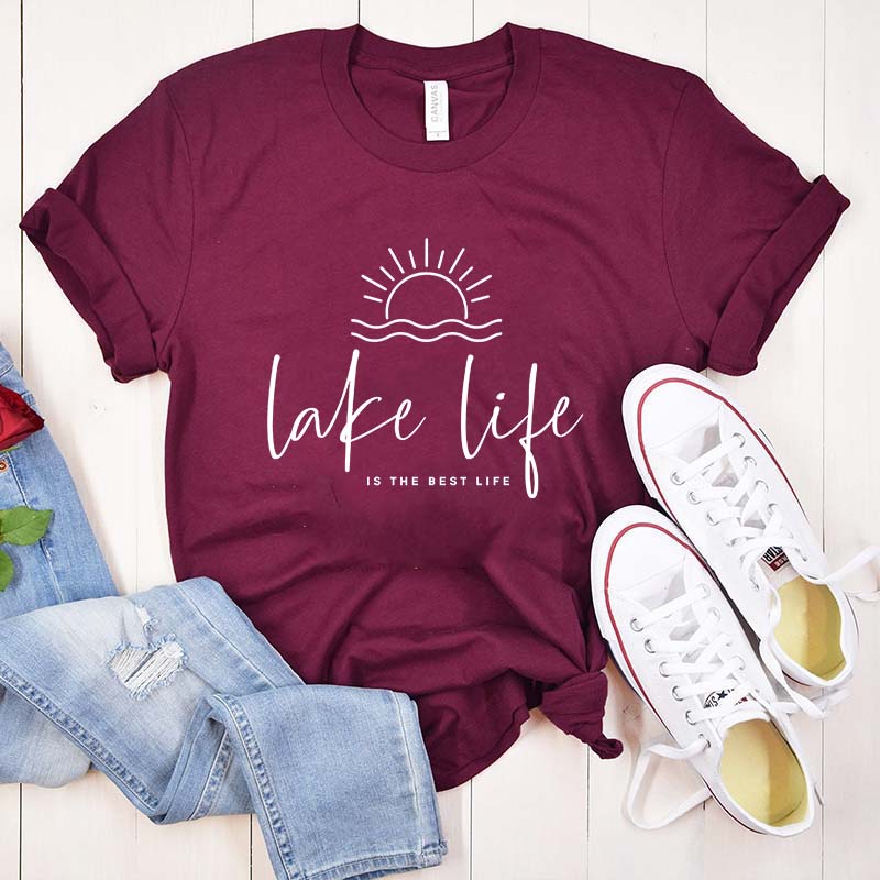 Lake Life Adventurer Vacation T-Shirt