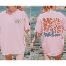 Grow Through What You Go Through Summer Flower T-Shirt