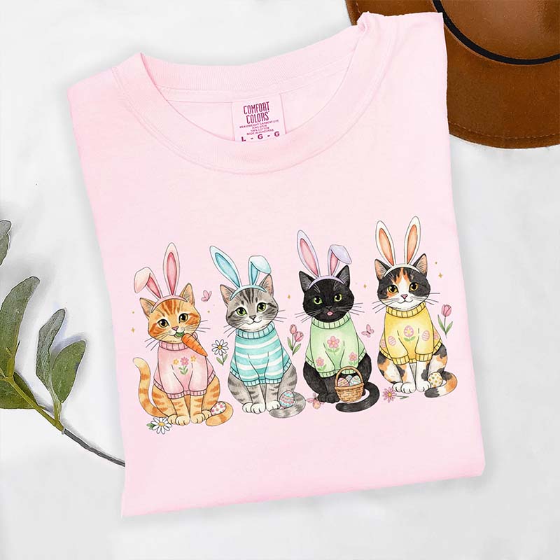 Cute Easter Cat T-Shirt