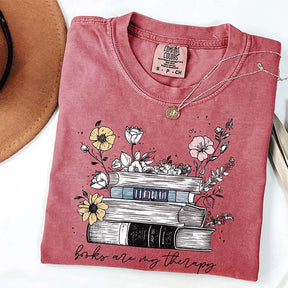 Book Are My Therapy Readers T-Shirt