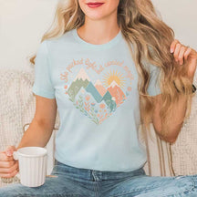Hiking Wildflower Outdoorsy T-Shirt