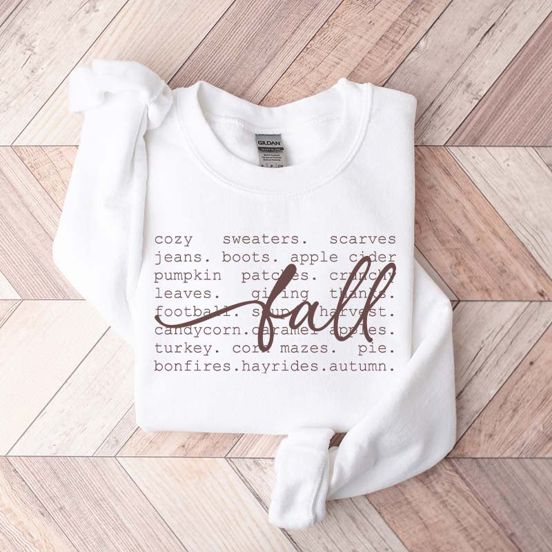 Fall Definition Sweatshirt