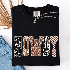 Comfort Colors Howdy Cowgirl Cute T-Shirt