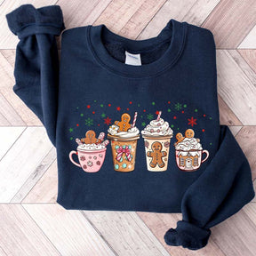 Gingerbread Christmas Coffee Cute Sweatshirt