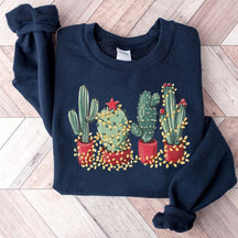Christmas Cactus Cute Sweatshirt