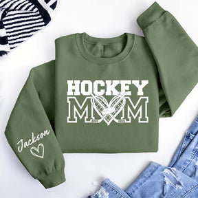 Personalized Hockey Mom Sweatshirt