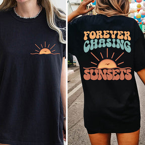 Sunsets Beach Summer Vacation T-Shirt