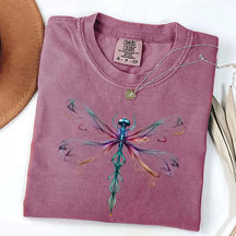 Comfort Color Bright Golden Dragonfly T-Shirt