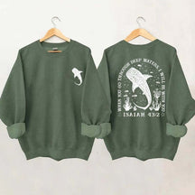 Ocean Faith Whale Shark Sweatshirt