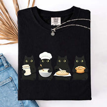 Black Cats Sourdough T-Shirt