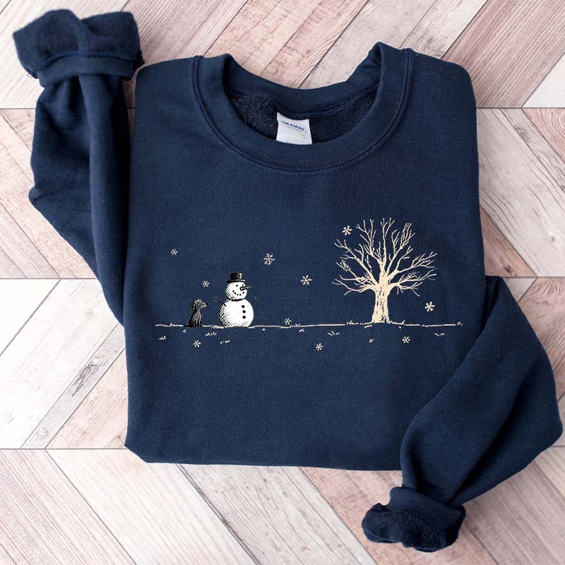 Let It Snow Snowman Sweatshirt