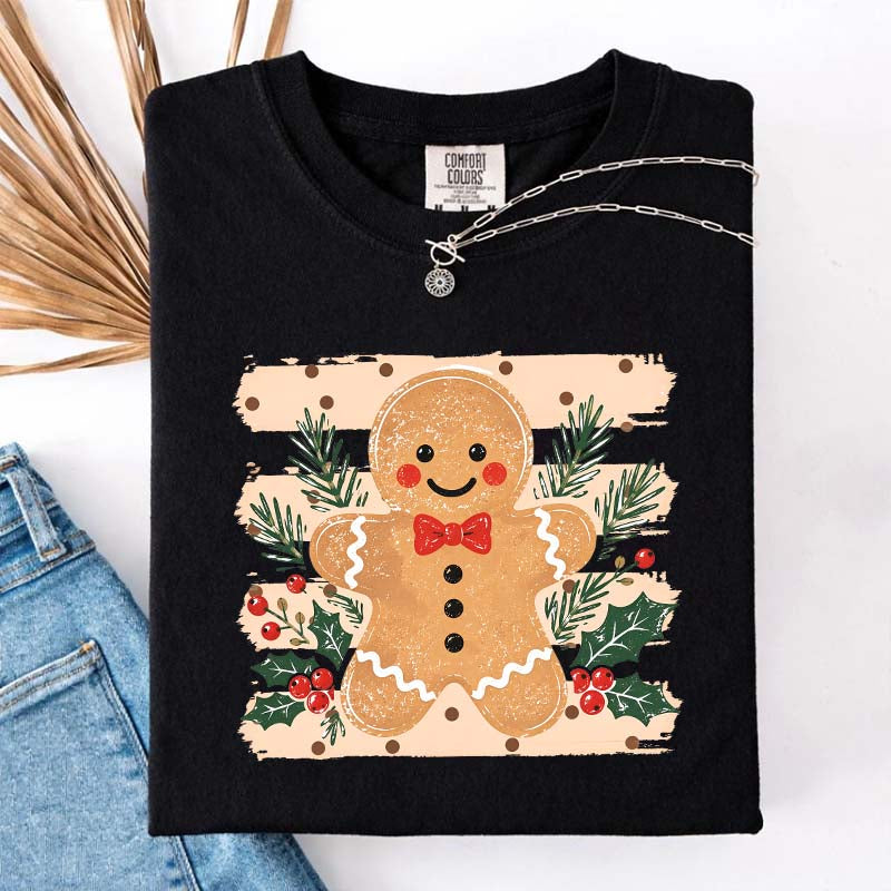 Gingerbread Cookie Christmas Xmas Holiday T-Shirt