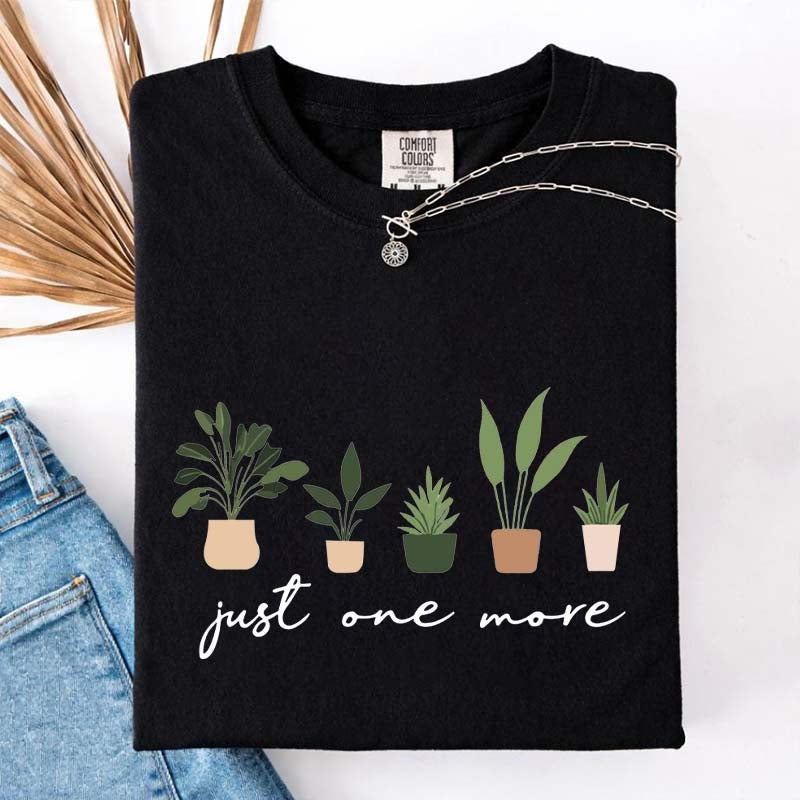 Just One More Botanical T-Shirt